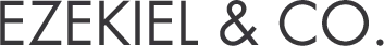Ezekiel and Co. brand consulting firm lite gray logo